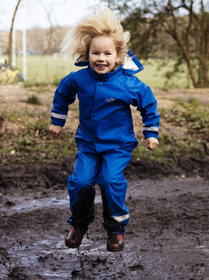 Dsiney Kidz - Muddy Puddles Royal Blue Rainy Day Waterproof Jacket image 3