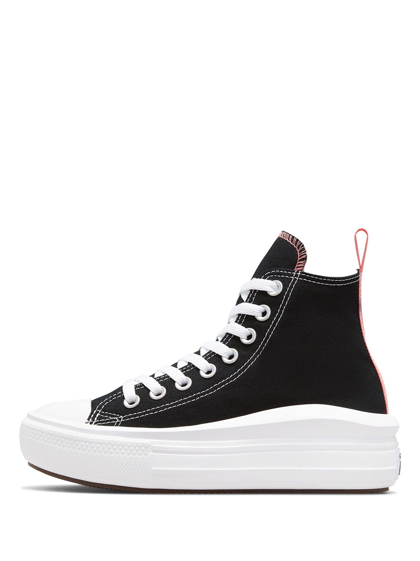 Converse Black Youth Chuck Taylor Move Trainers image 2
