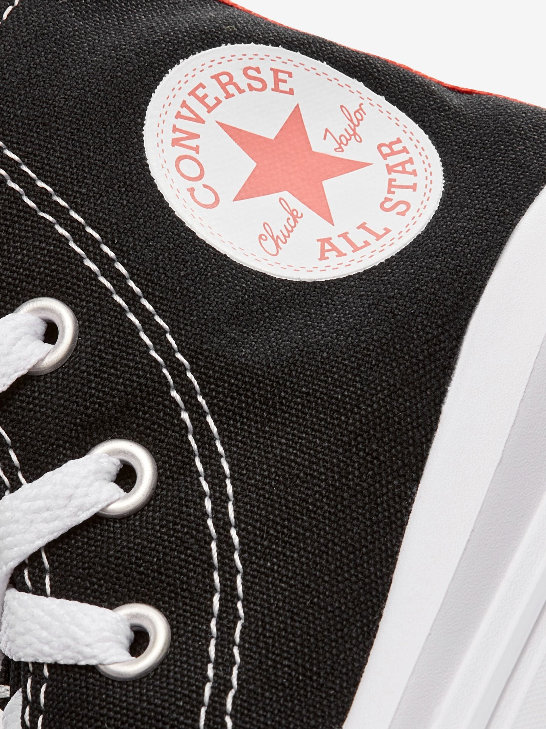 Converse Black Move Platform High Top Junior Trainers image 11