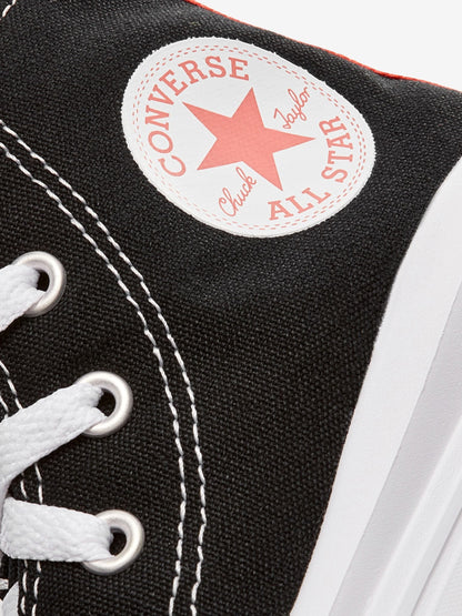 Converse Black Move Platform High Top Junior Trainers image 11