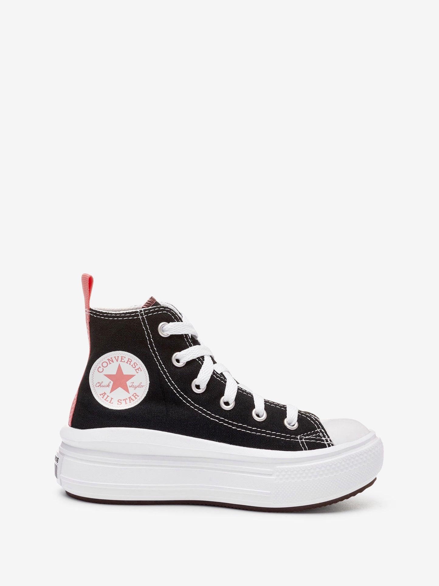 Converse Black Move Platform High Top Junior Trainers image 5