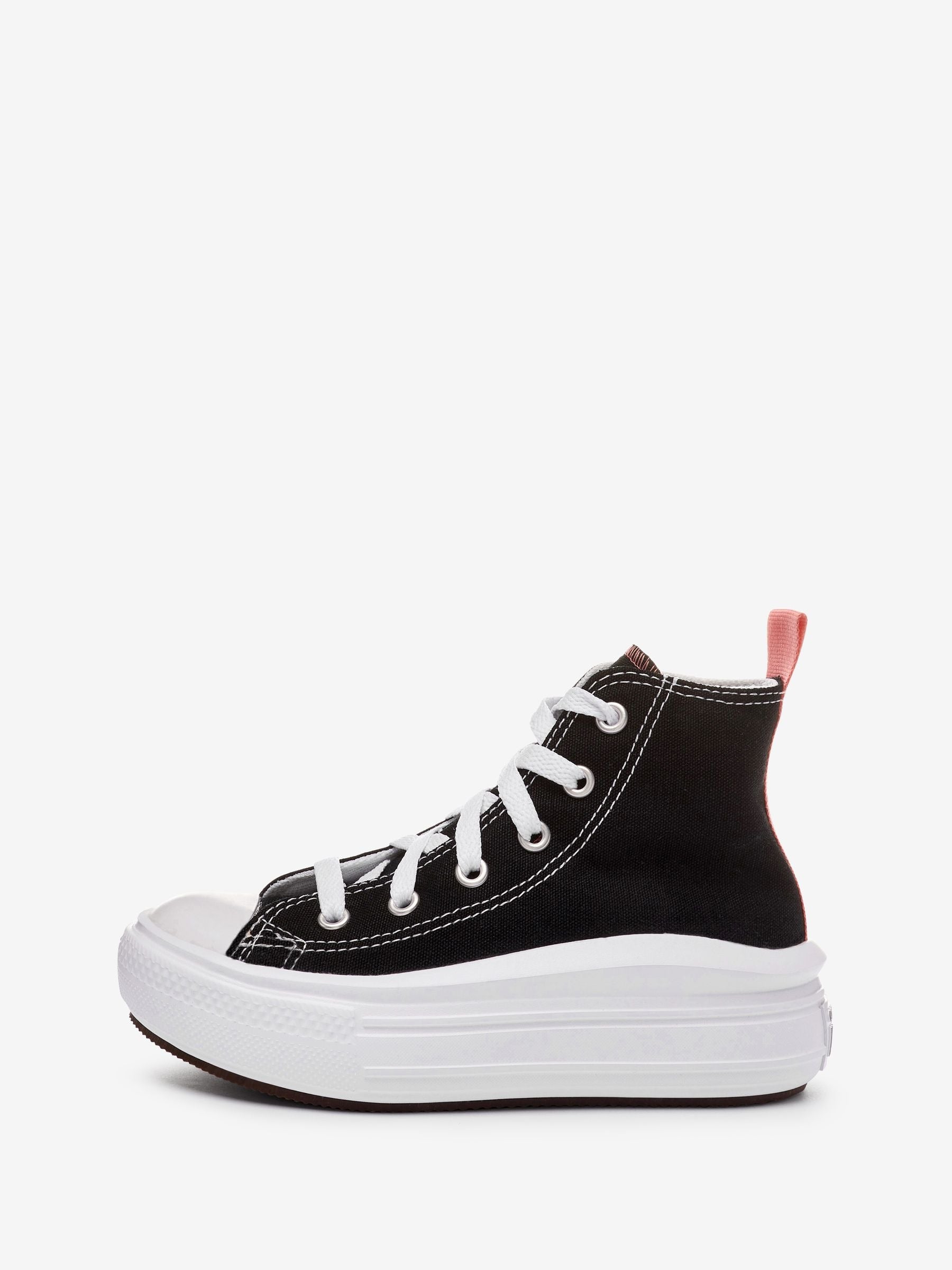 Converse Black Move Platform High Top Junior Trainers image 6