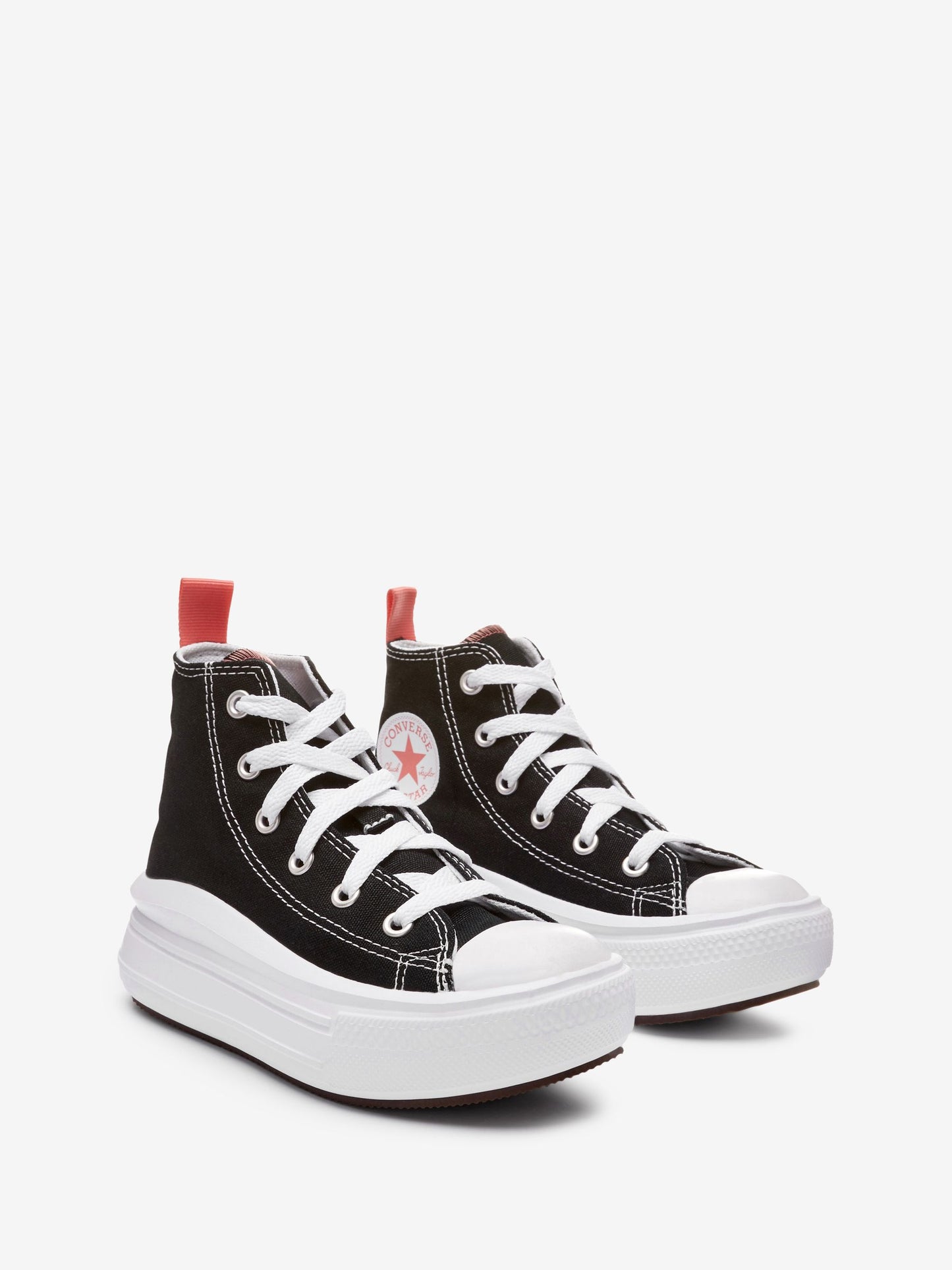 Converse Black Move Platform High Top Junior Trainers image 7