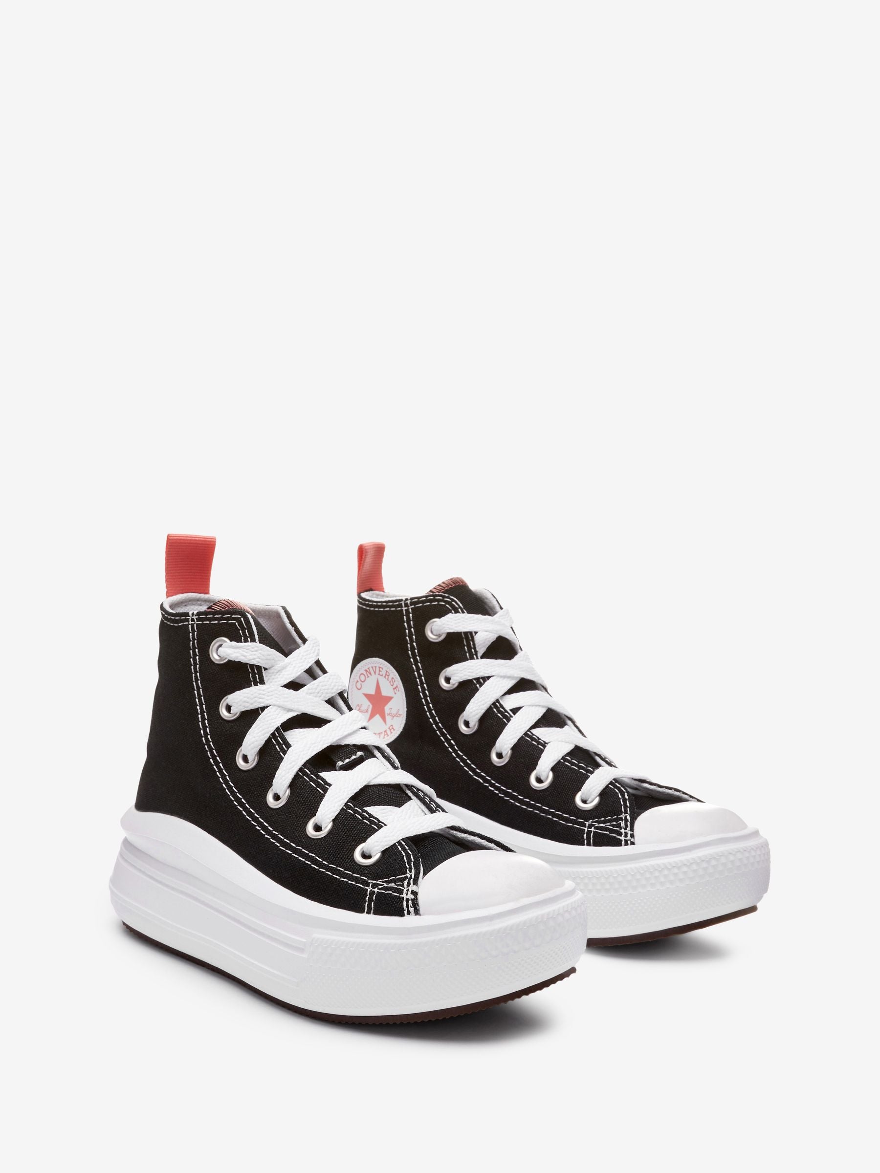 Converse Black Move Platform High Top Junior Trainers image 7