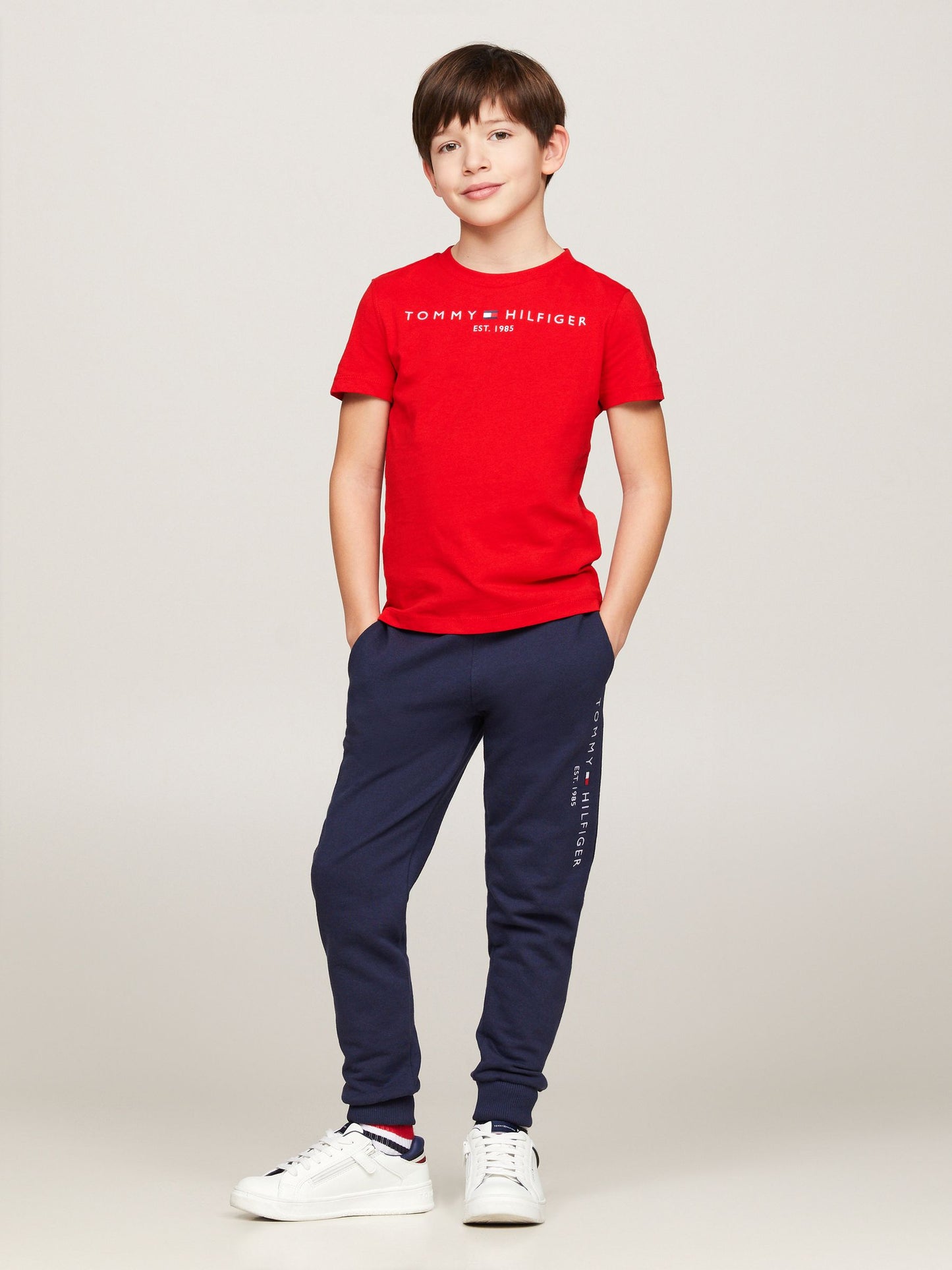 Tommy Hilfiger Red Essential T-Shirt image 2