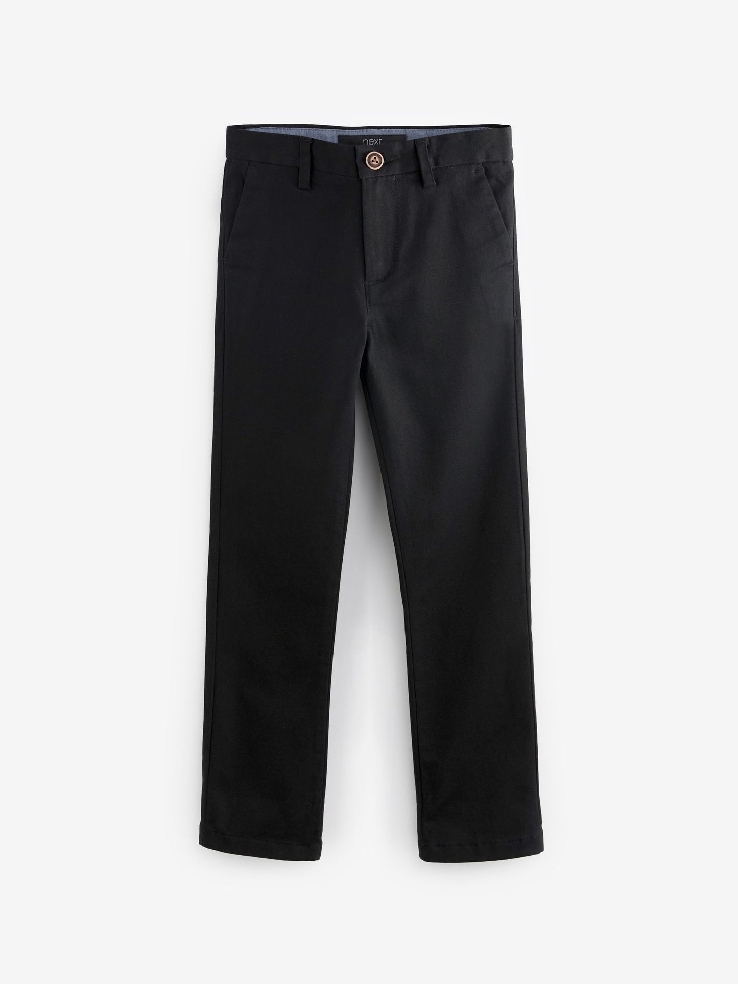 Dsiney Kidz - Black Regular Fit Stretch Chino Trousers (3-17yrs) image 1