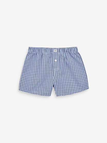 Dsiney Kidz - Blue 100% Cotton Woven Trunks 3 Pack (2-16yrs) image 4