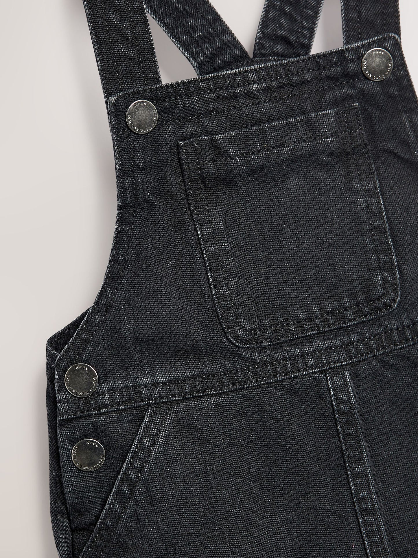 Dsiney Kidz - Black Denim Pinafore Dress (3mths-7yrs) image 6