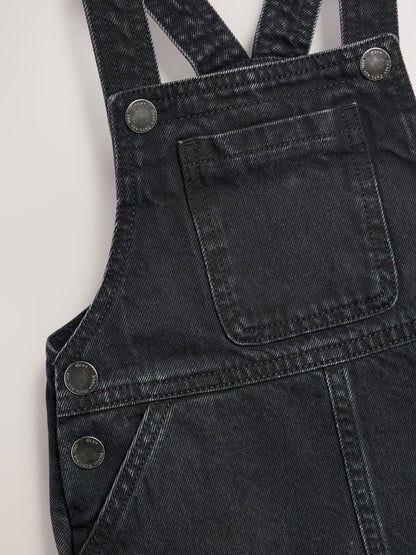Dsiney Kidz - Black Denim Pinafore Dress (3mths-7yrs) image 6