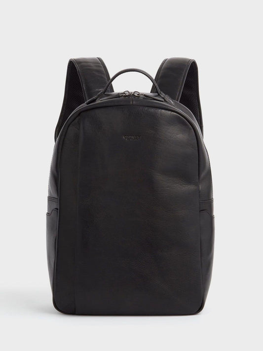 Osprey London Black Carter Saddle Leather Backpack image 1