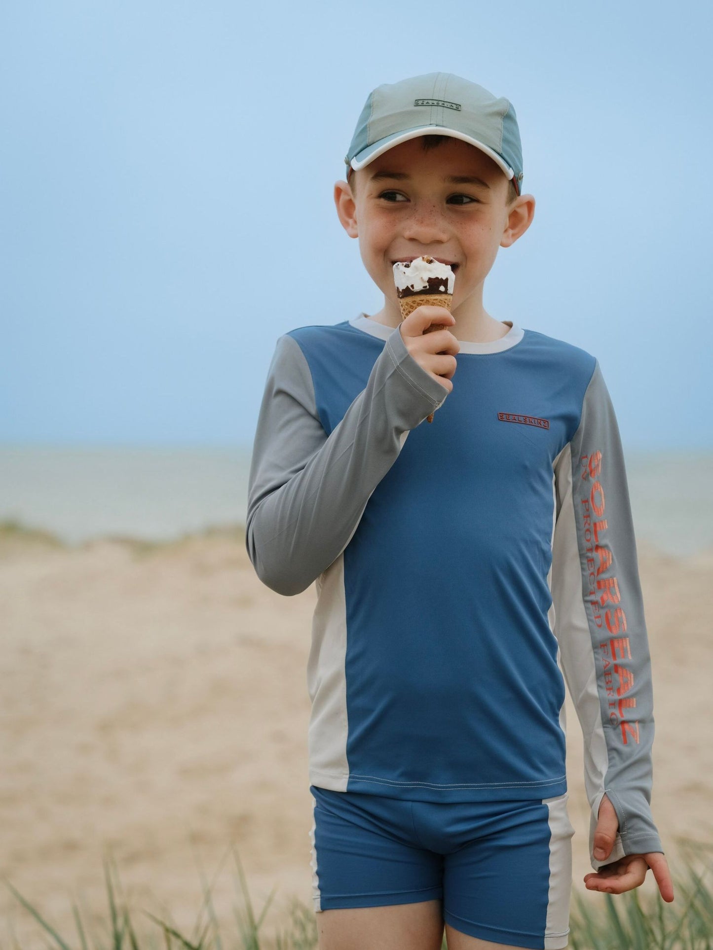 Dsiney Kidz - Sealskinz Blue Denton Swim Shorts image 2
