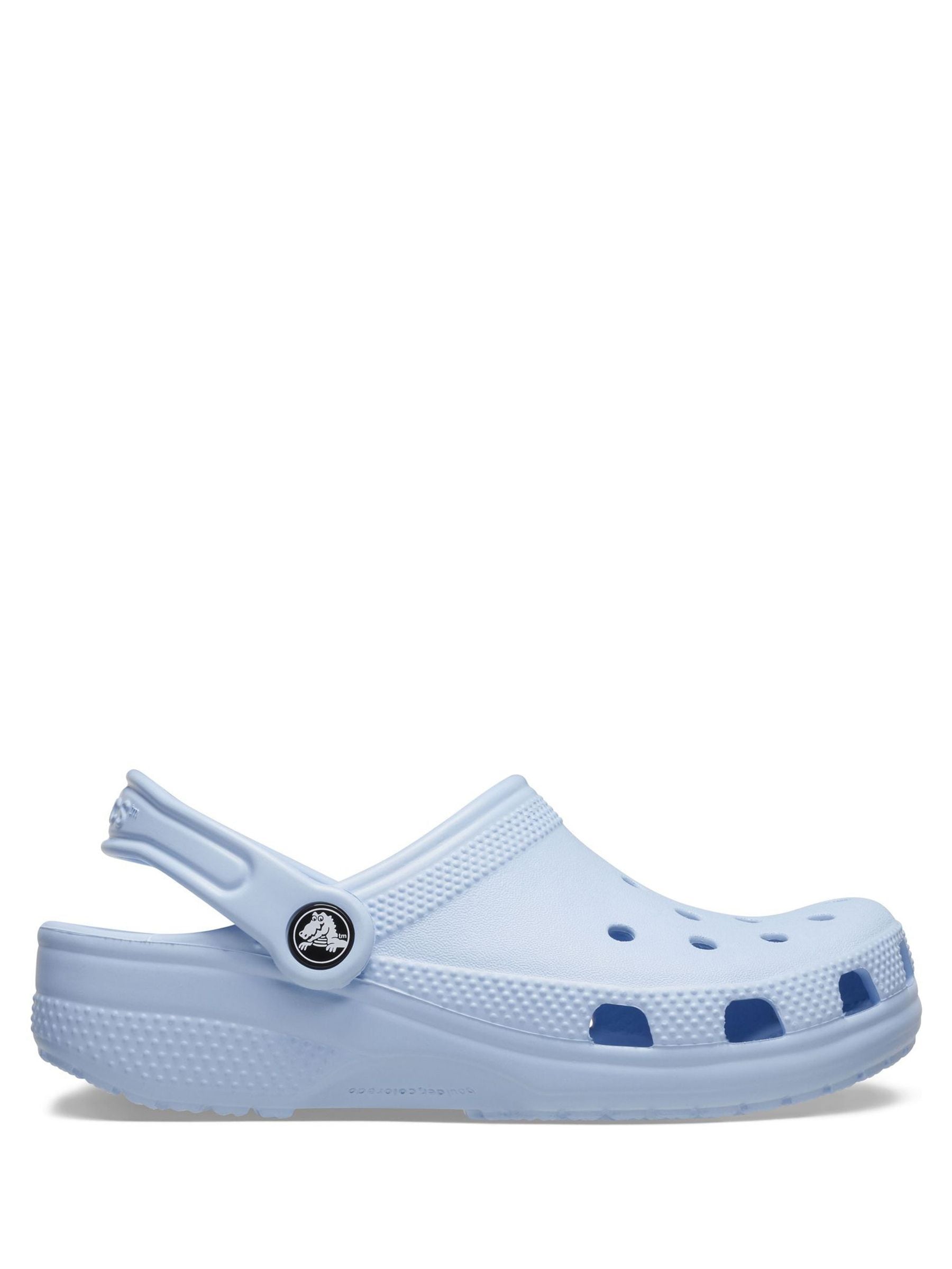 Crocs Sky Blue Kids Unisex Classic Clogs image 1