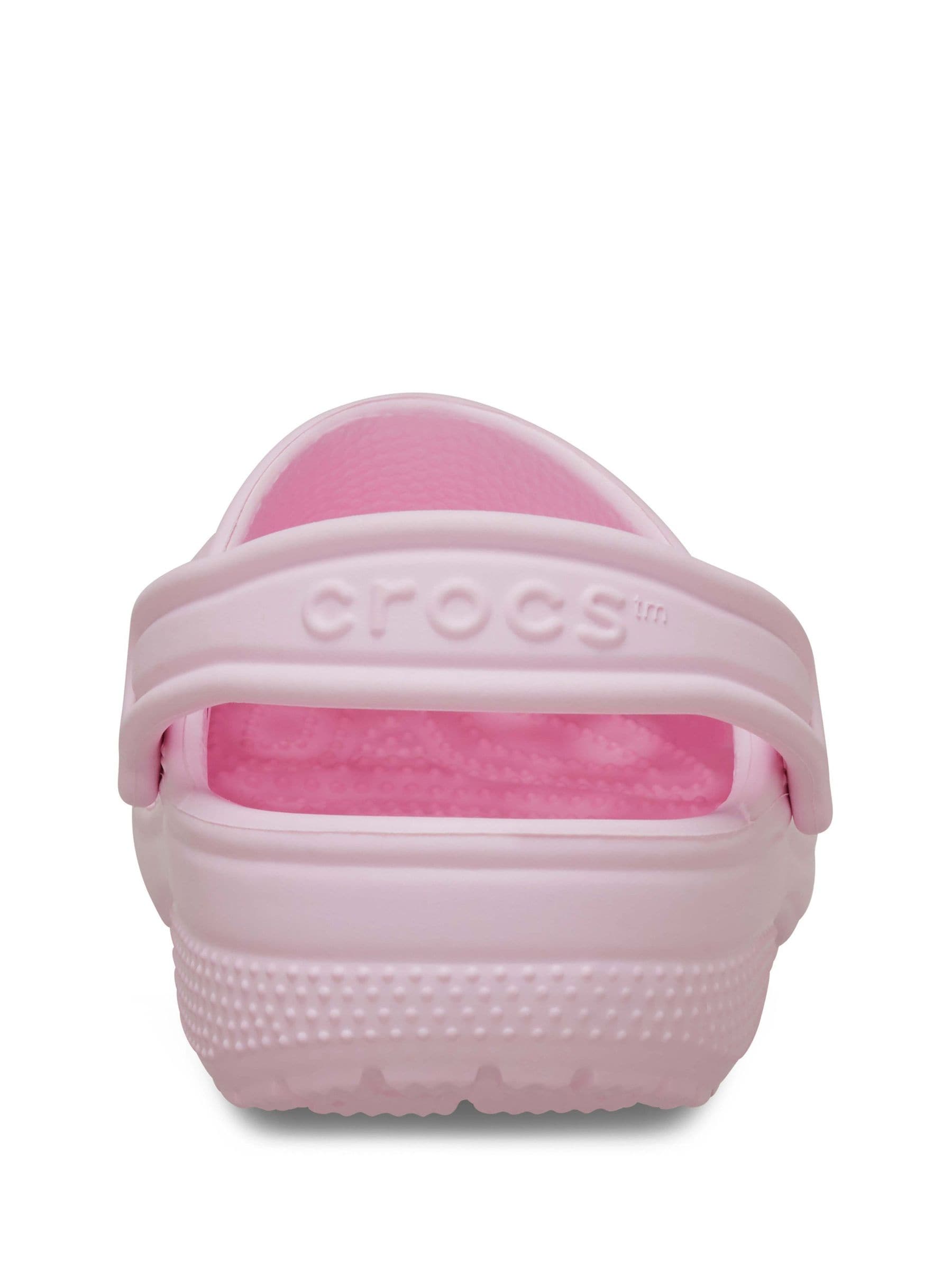 Crocs Light Pink Toddler Classic Clogs Sandals image 4