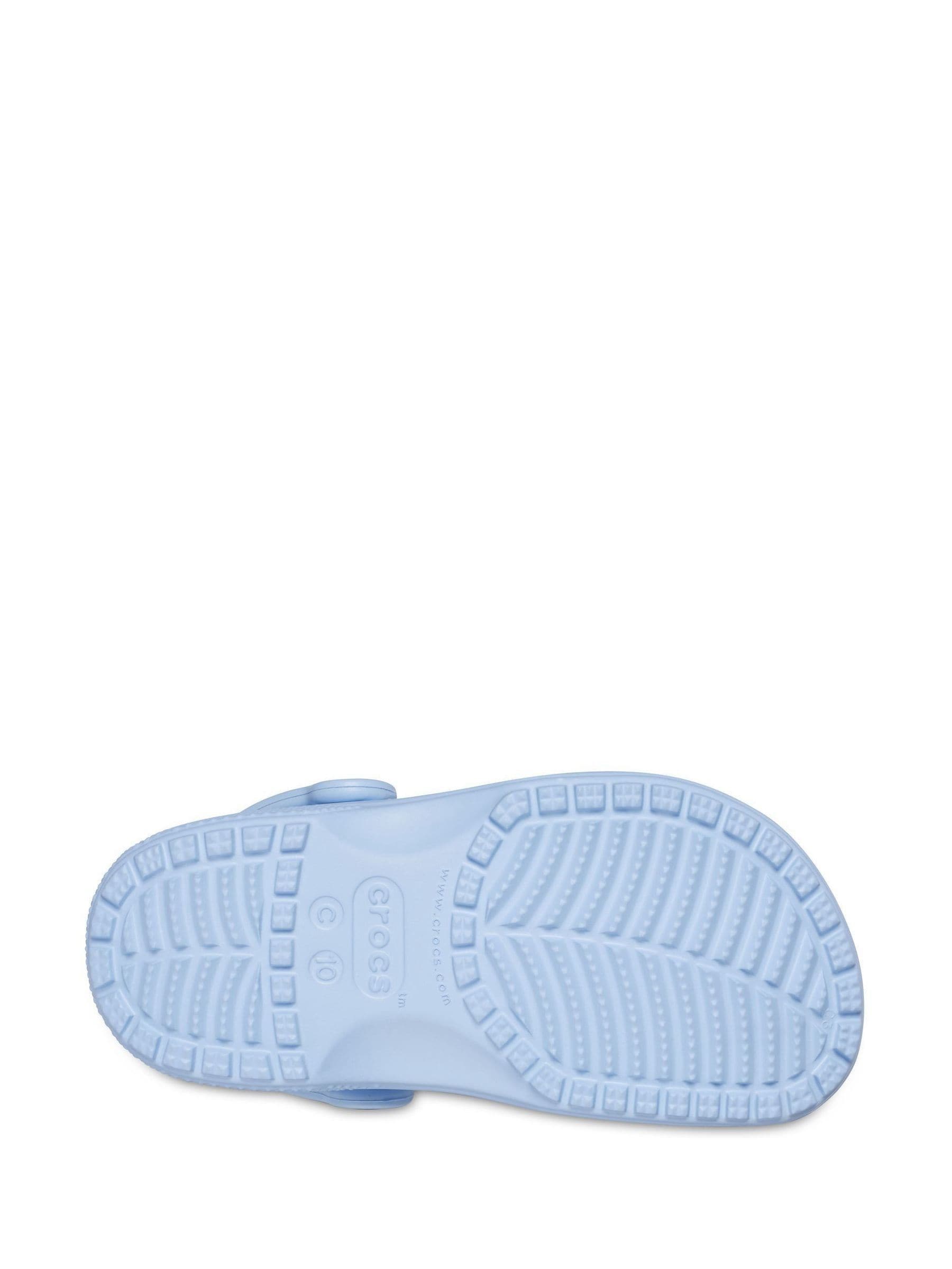 Crocs Sky Blue Classic Toddler Clogs image 7