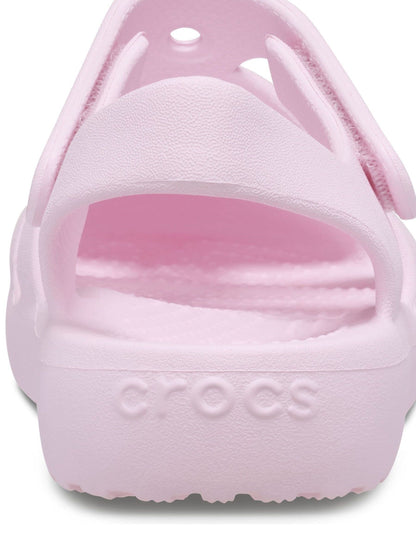 Crocs Pink MIlk Toddler Classic Fisherman Sandals image 5