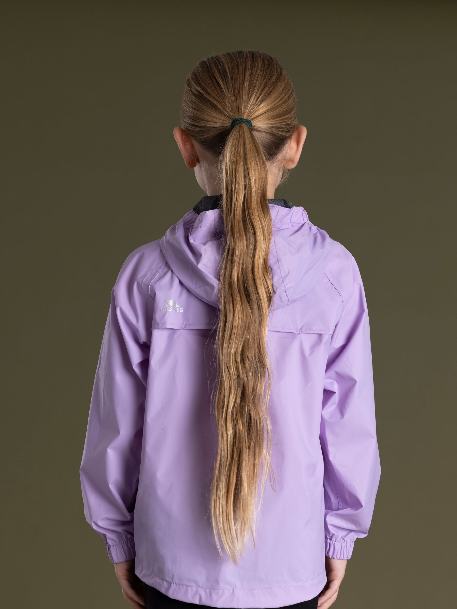 Dsiney Kidz - Trespass Purple Qikpac Jacket Packaway TP75 image 2