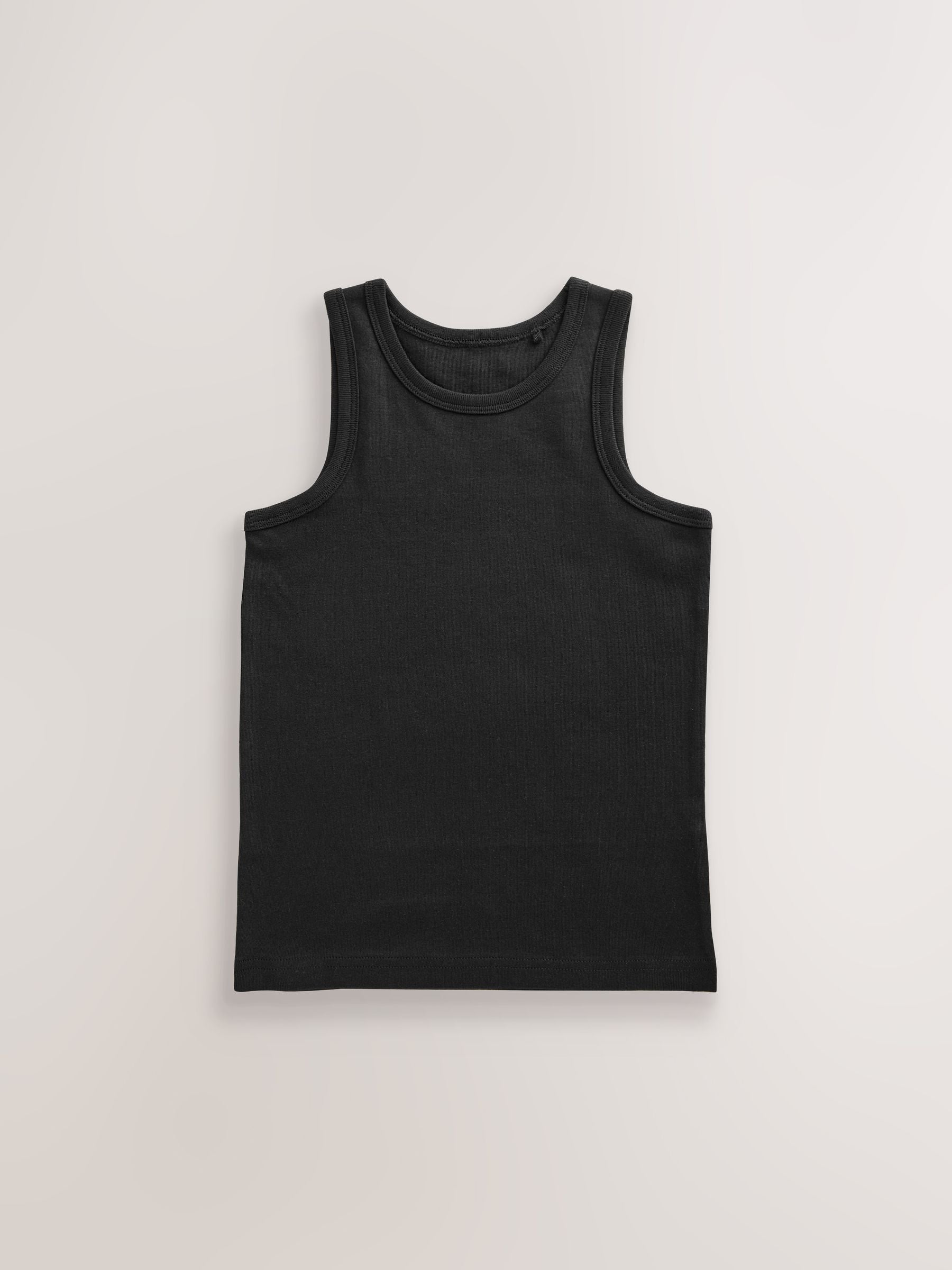 Dsiney Kidz - Black Vests 5 Pack (1.5-16yrs) image 2