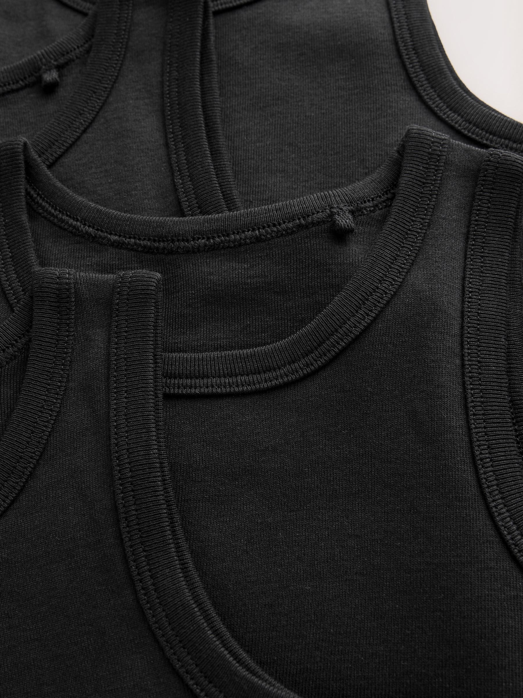 Dsiney Kidz - Black Vests 5 Pack (1.5-16yrs) image 5