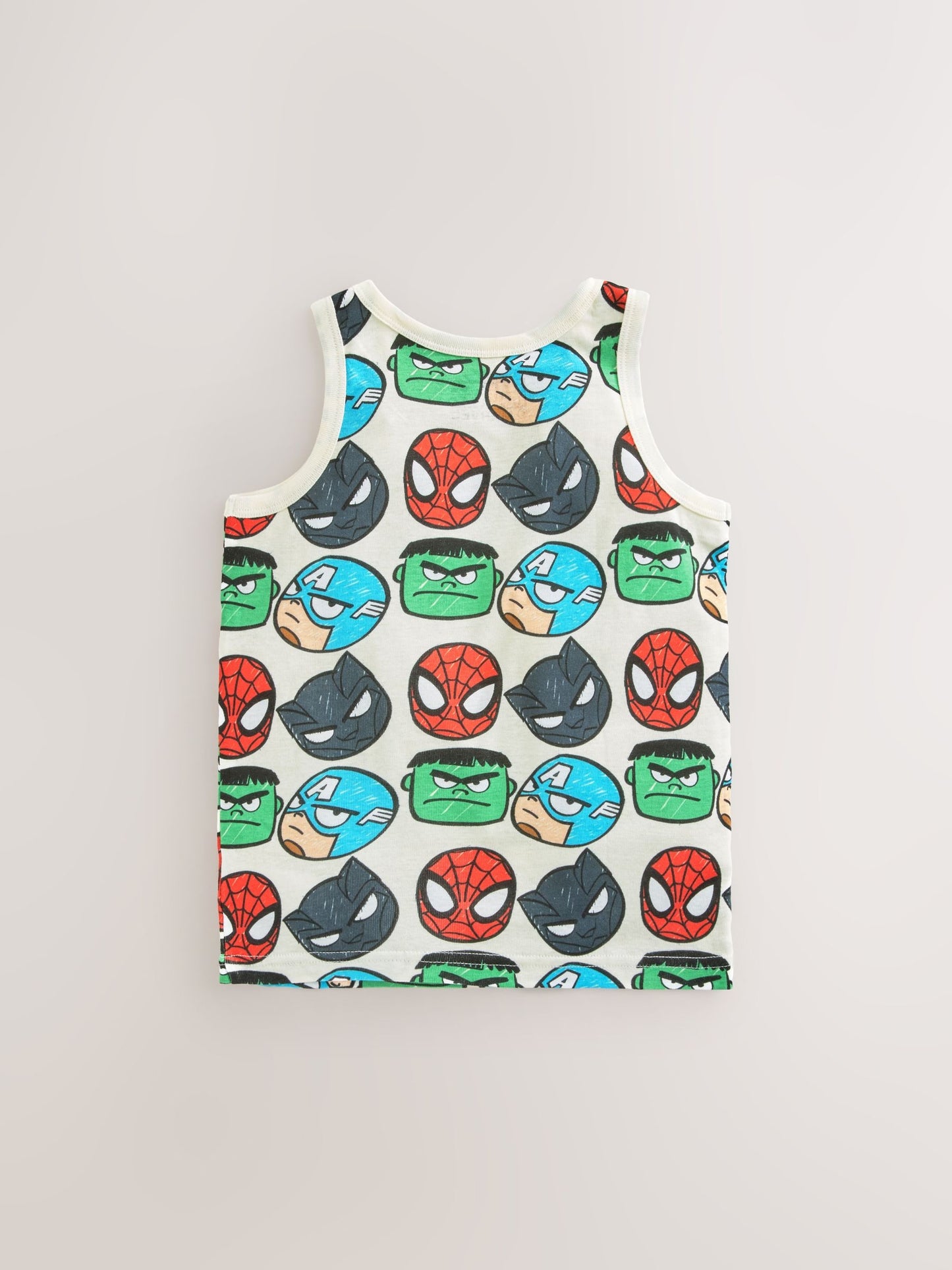 Dsiney Kidz - Multi Marvel 100% Cotton Vests 3 Pack (1.5-12yrs) image 3