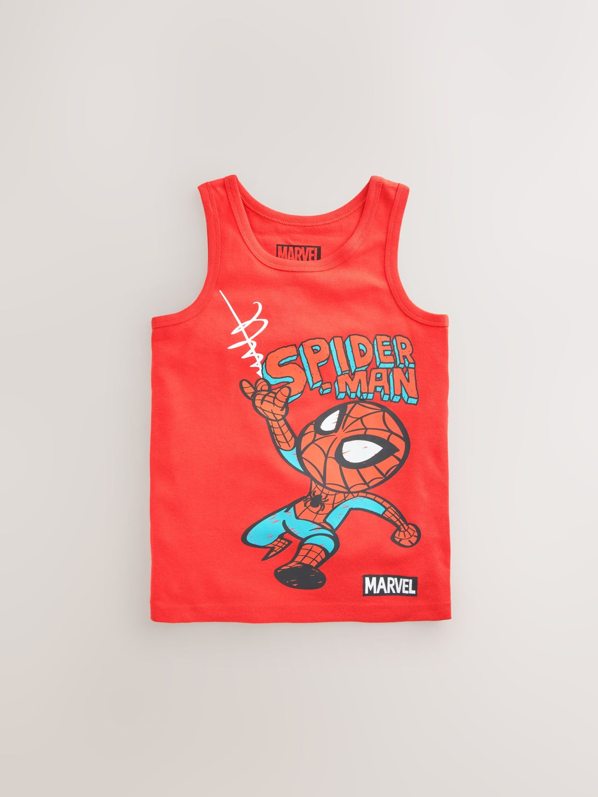 Dsiney Kidz - Multi Marvel 100% Cotton Vests 3 Pack (1.5-12yrs) image 5