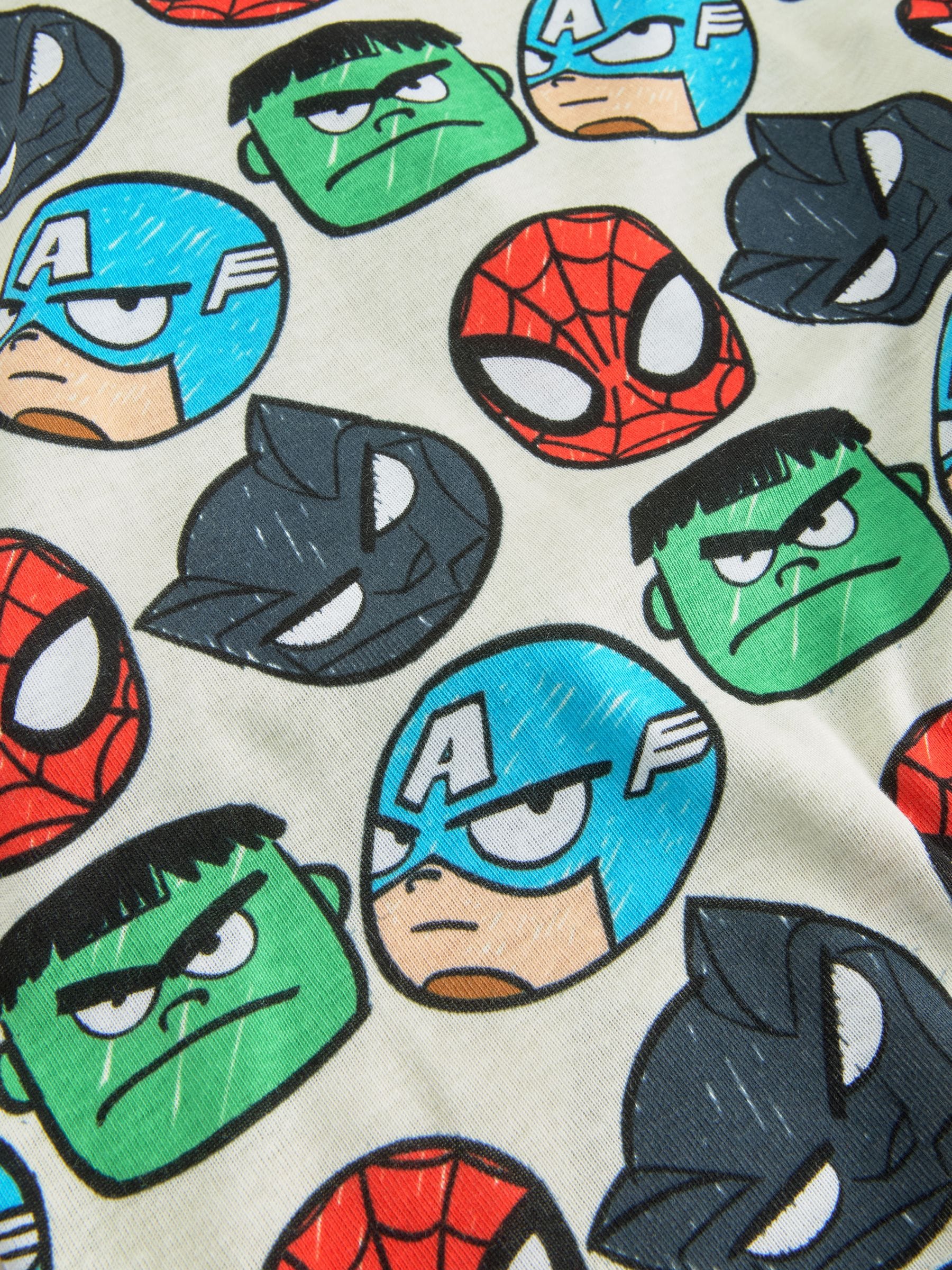 Dsiney Kidz - Multi Marvel 100% Cotton Vests 3 Pack (1.5-12yrs) image 7