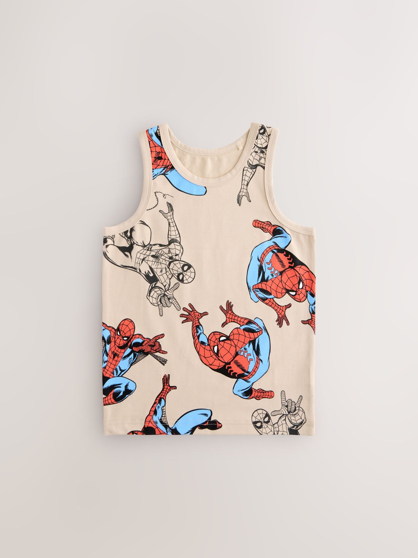 Dsiney Kidz - Multi Spiderman Vests 3 Pack (1.5-10yrs) image 2