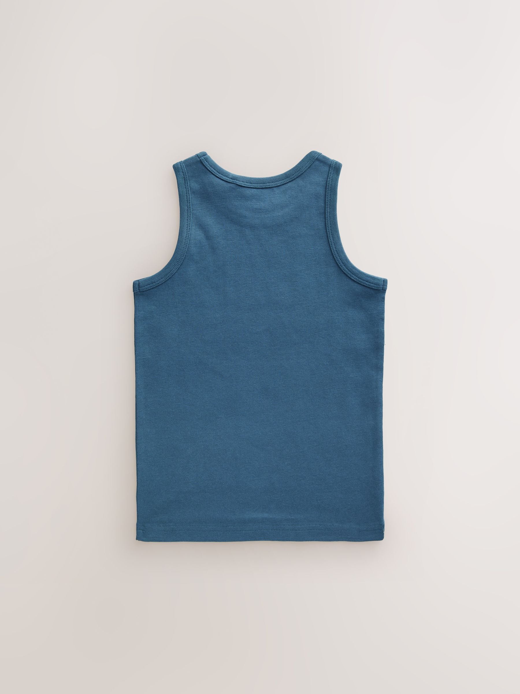 Dsiney Kidz - Tonal Blue Vests 5 Pack (1.5-16yrs) image 3