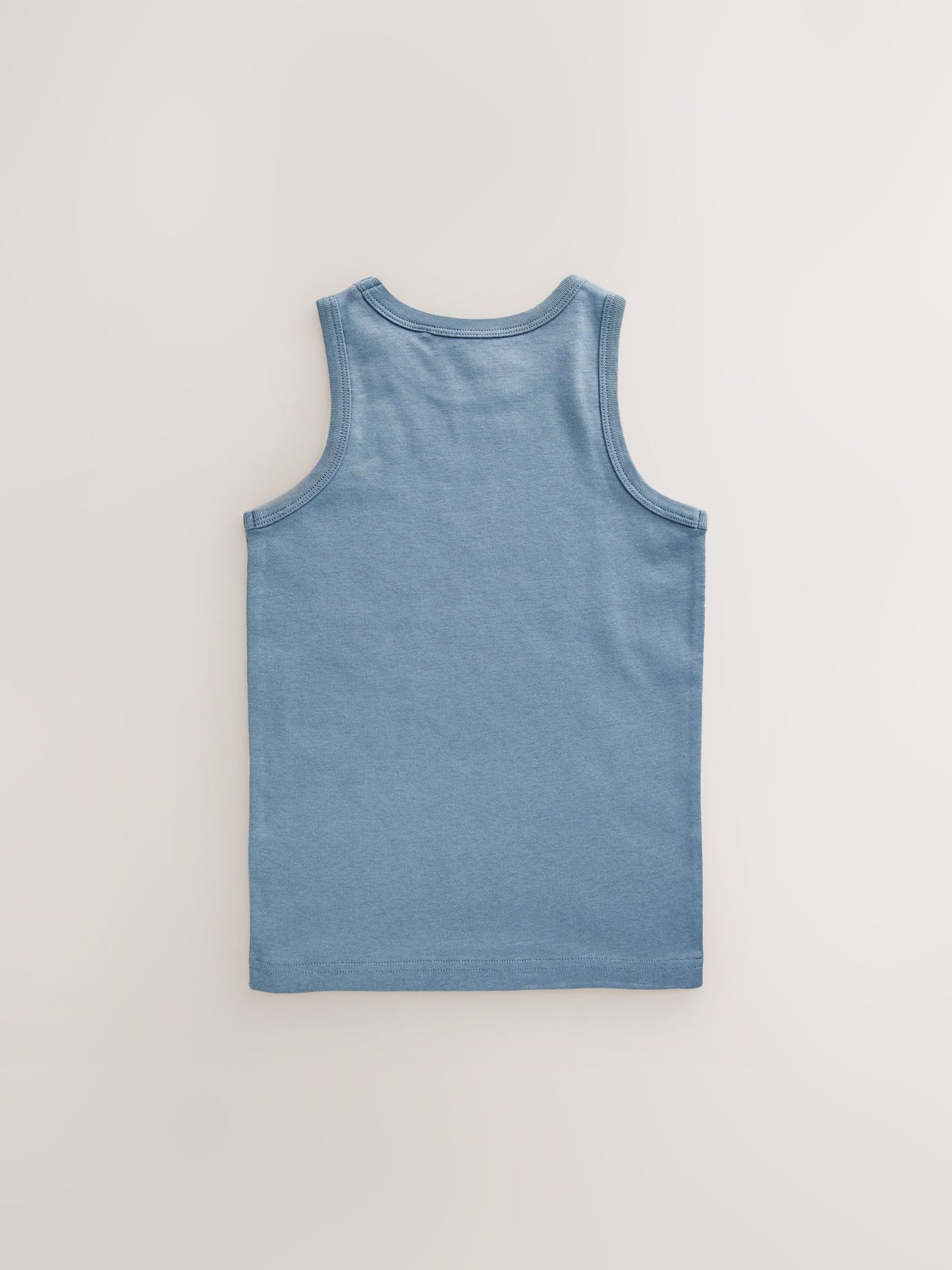 Dsiney Kidz - Tonal Blue Cotton Vests 10 Pack (1.5-16yrs) image 7