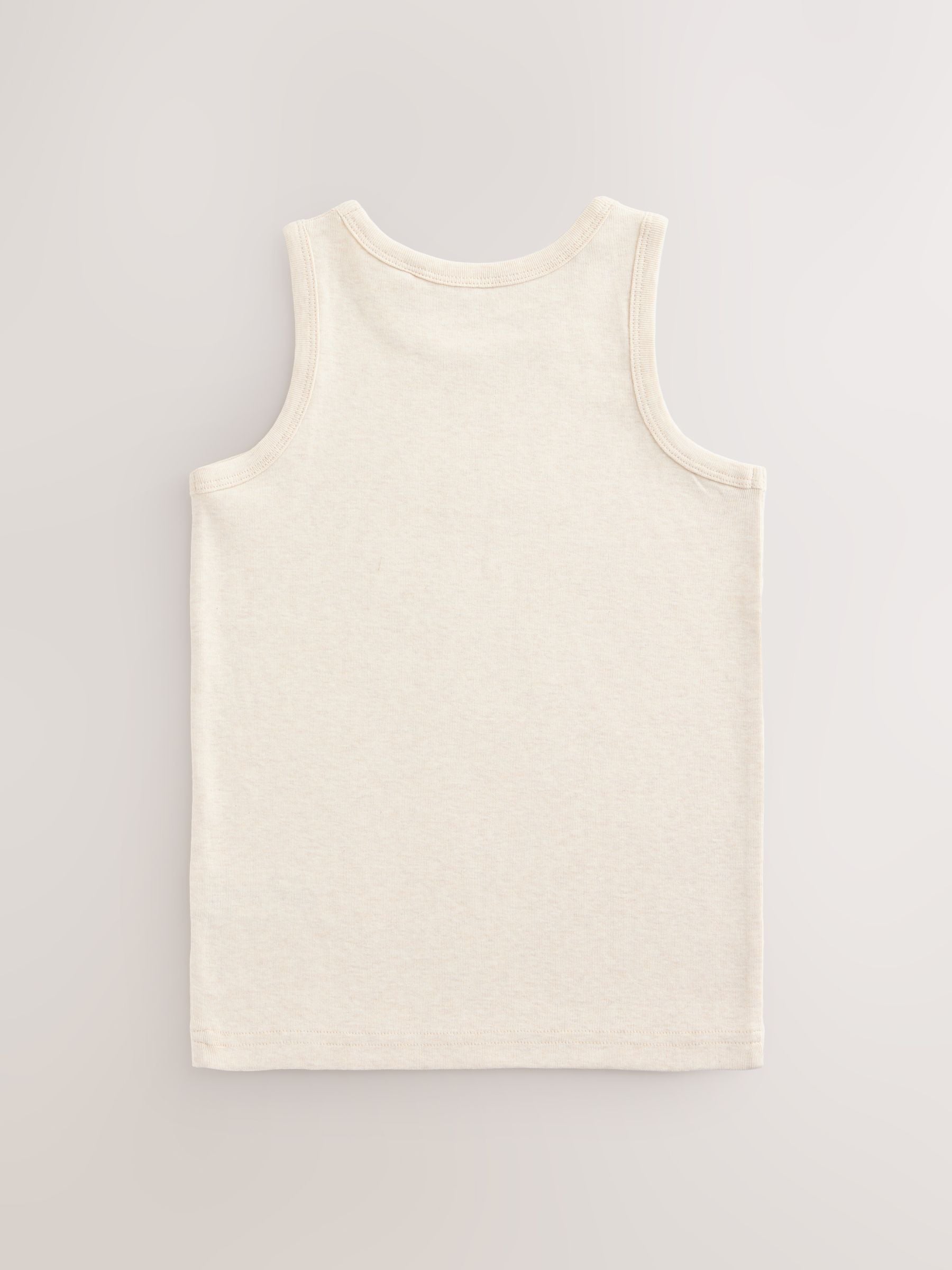 Dsiney Kidz - Neutral Vests 5 Pack (1.5-16yrs) image 2