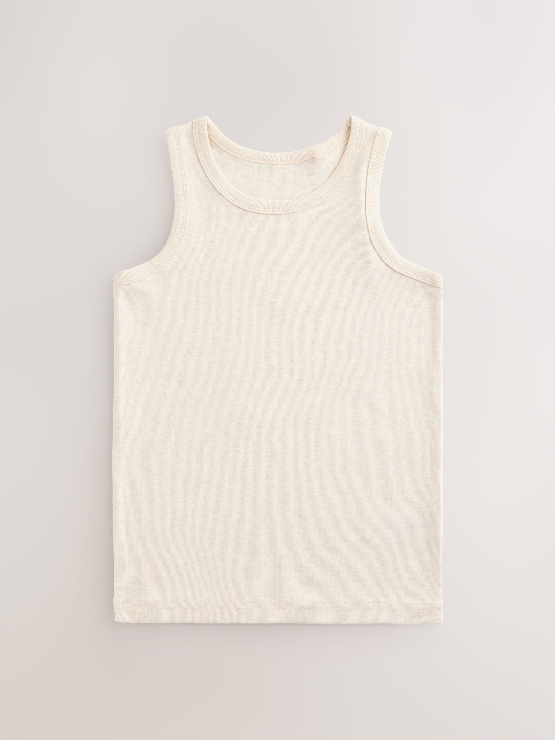 Dsiney Kidz - Neutral Vests 5 Pack (1.5-16yrs) image 4