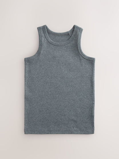 Dsiney Kidz - Neutral Vests 5 Pack (1.5-16yrs) image 5