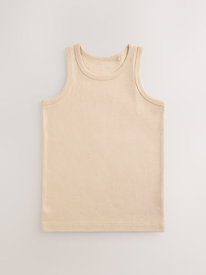Dsiney Kidz - Neutral Vests 5 Pack (1.5-16yrs) image 6