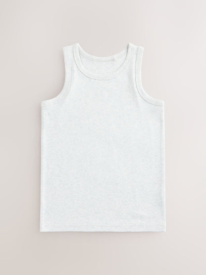 Dsiney Kidz - Neutral Vests 5 Pack (1.5-16yrs) image 7