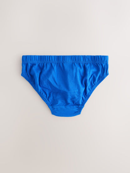 Dsiney Kidz - Tonal Blue 100% Cotton Briefs 10 Pack (1.5-16yrs) image 3