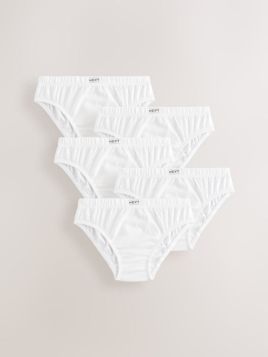 Dsiney Kidz - White Briefs 5 Pack (1.5-16yrs) image 1
