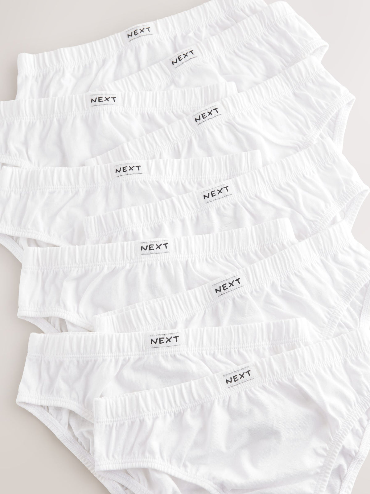 Dsiney Kidz - White 100% Cotton Briefs 10 Pack (1.5-16yrs) image 5