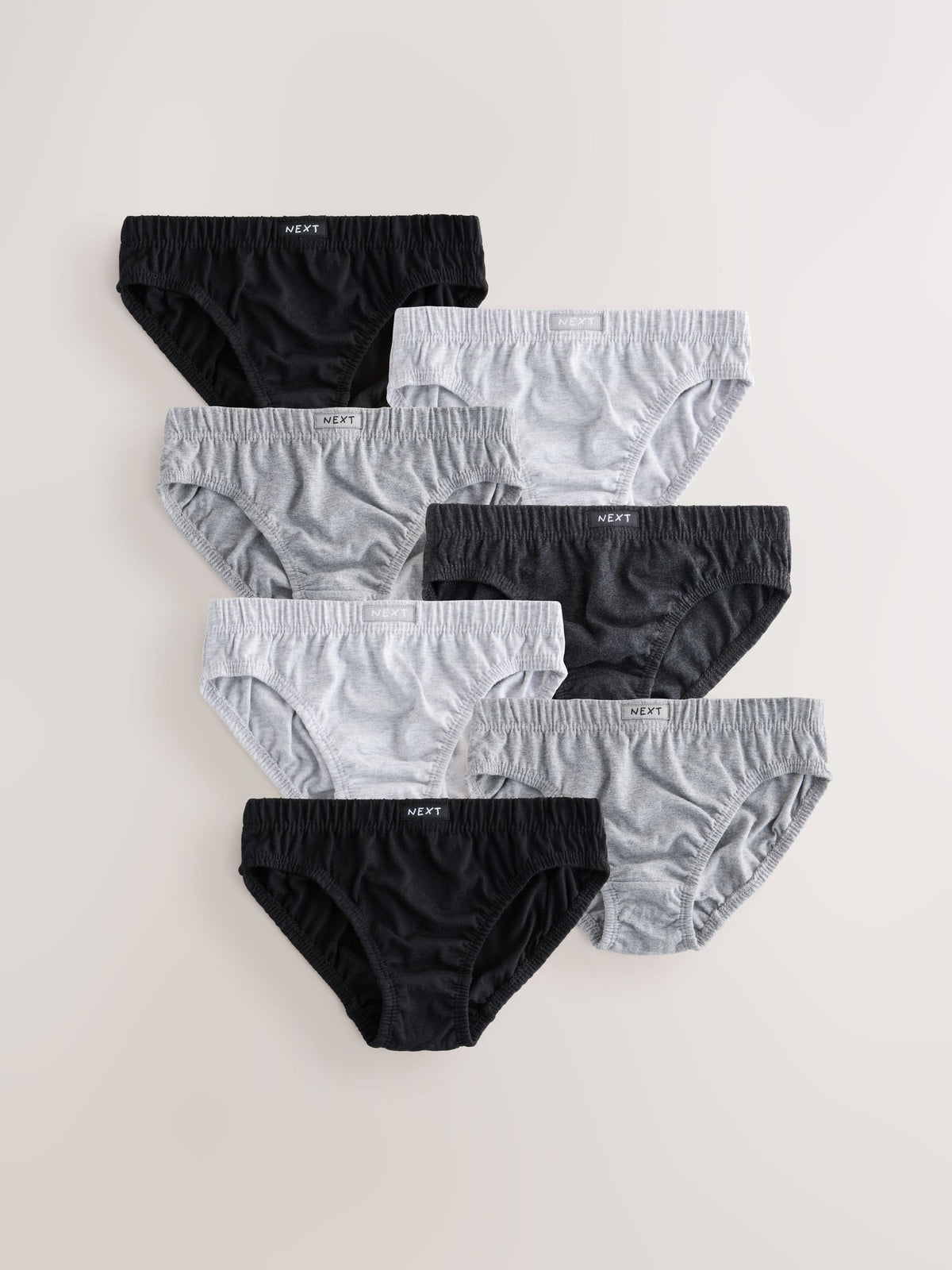 Dsiney Kidz - Monochrome 100% Cotton Briefs 7 Pack (1.5-16yrs) image 1
