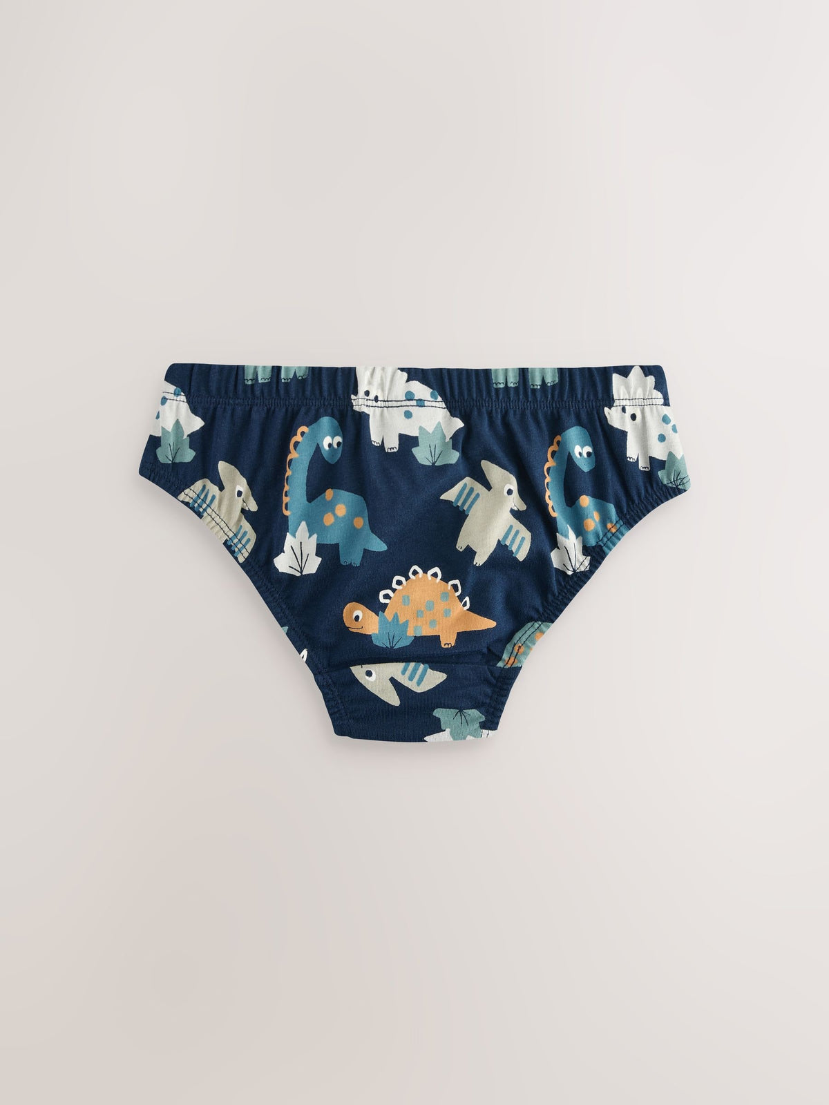 Dsiney Kidz - Blue Dinosaur Cotton Printed Briefs 5 Pack (1.5-10yrs) image 6