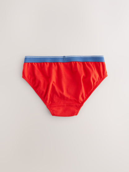 Dsiney Kidz - Red/Blue Emergency Vehicles Cotton Briefs 7 Pack (1.5-10yrs) image 3