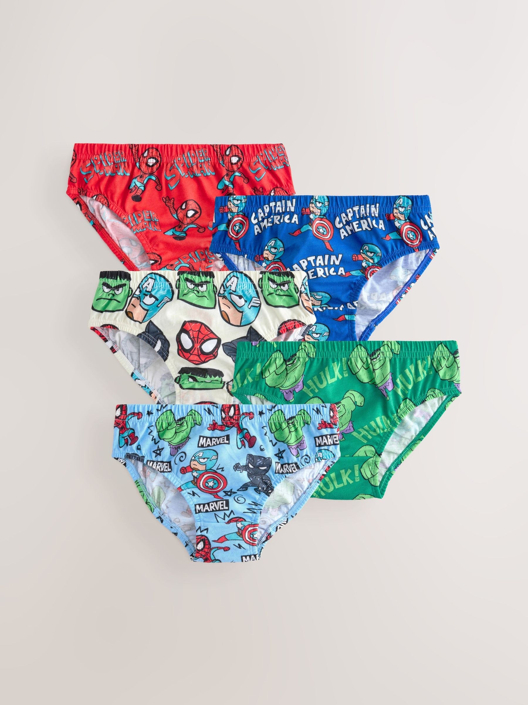 Dsiney Kidz - Marvel Briefs 5 Pack (1.5-10yrs) image 1