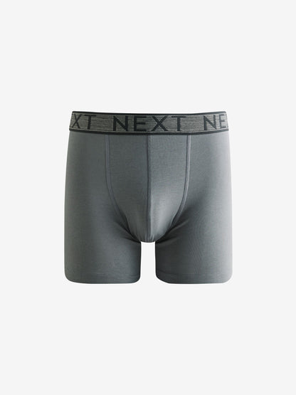 Dsiney Kidz - Grey Cotton Rich Trunk Boxers 10 Pack image 5