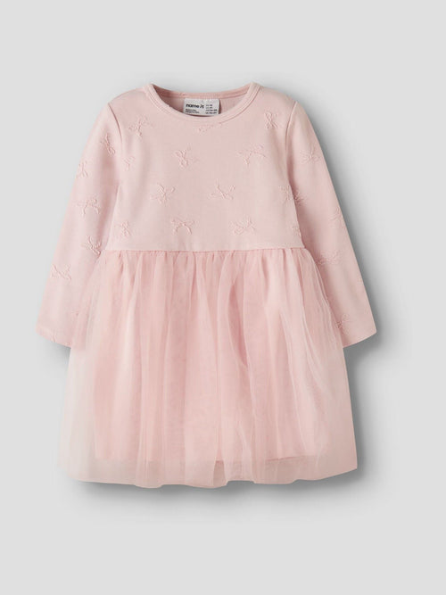Dsiney Kidz - Name It Pink Bow Emroidered Tulle Ballerina Dress image 1