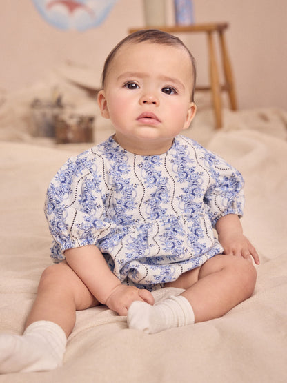 Blue Cath Kidston Baby Romper image 1