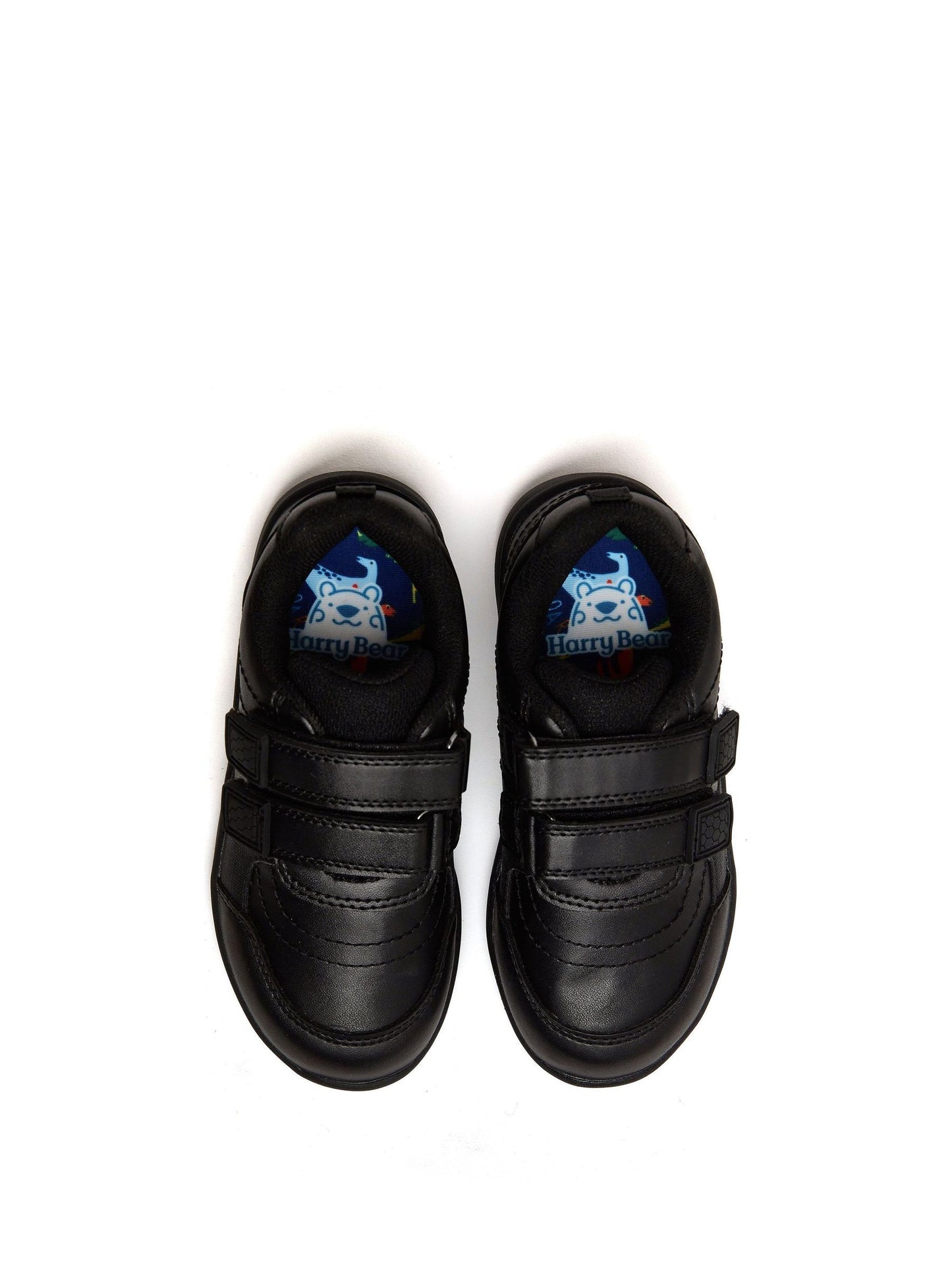 Harry Bear Black Dinosaur School Shoes image 1