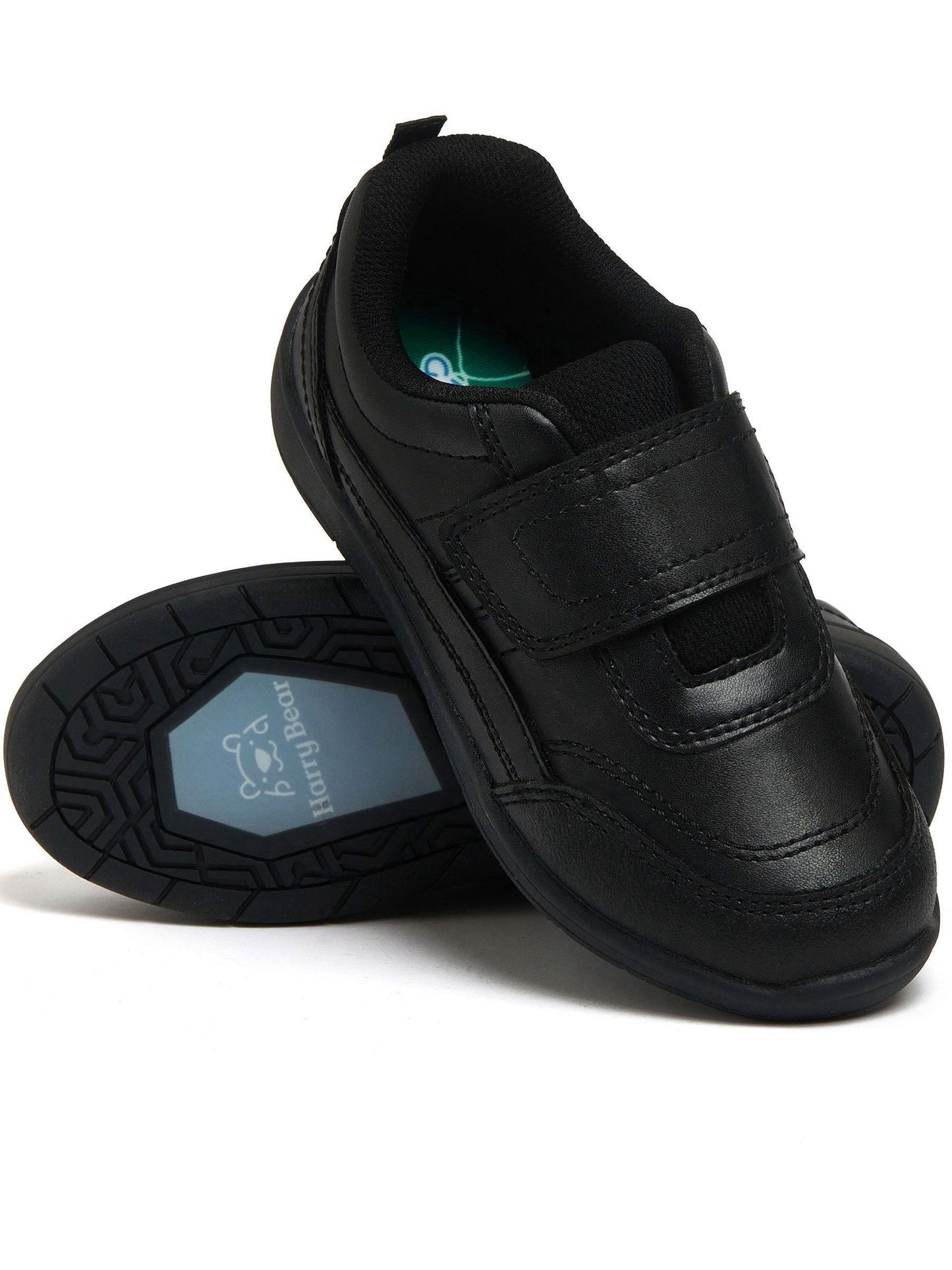 Harry Bear Black Dinosaur School Shoes image 2