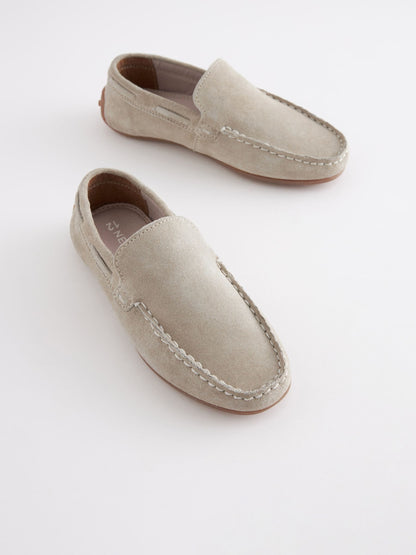 Suede Stone Wide Fit (G) Loafers image 4