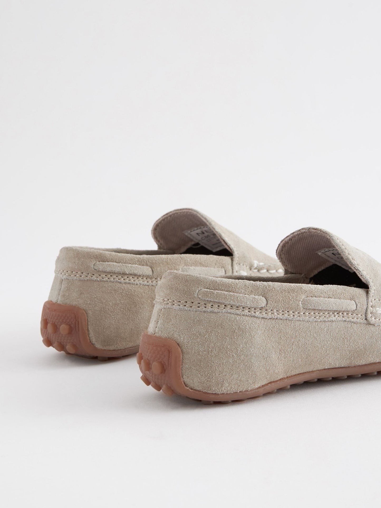 Suede Stone Wide Fit (G) Loafers image 6