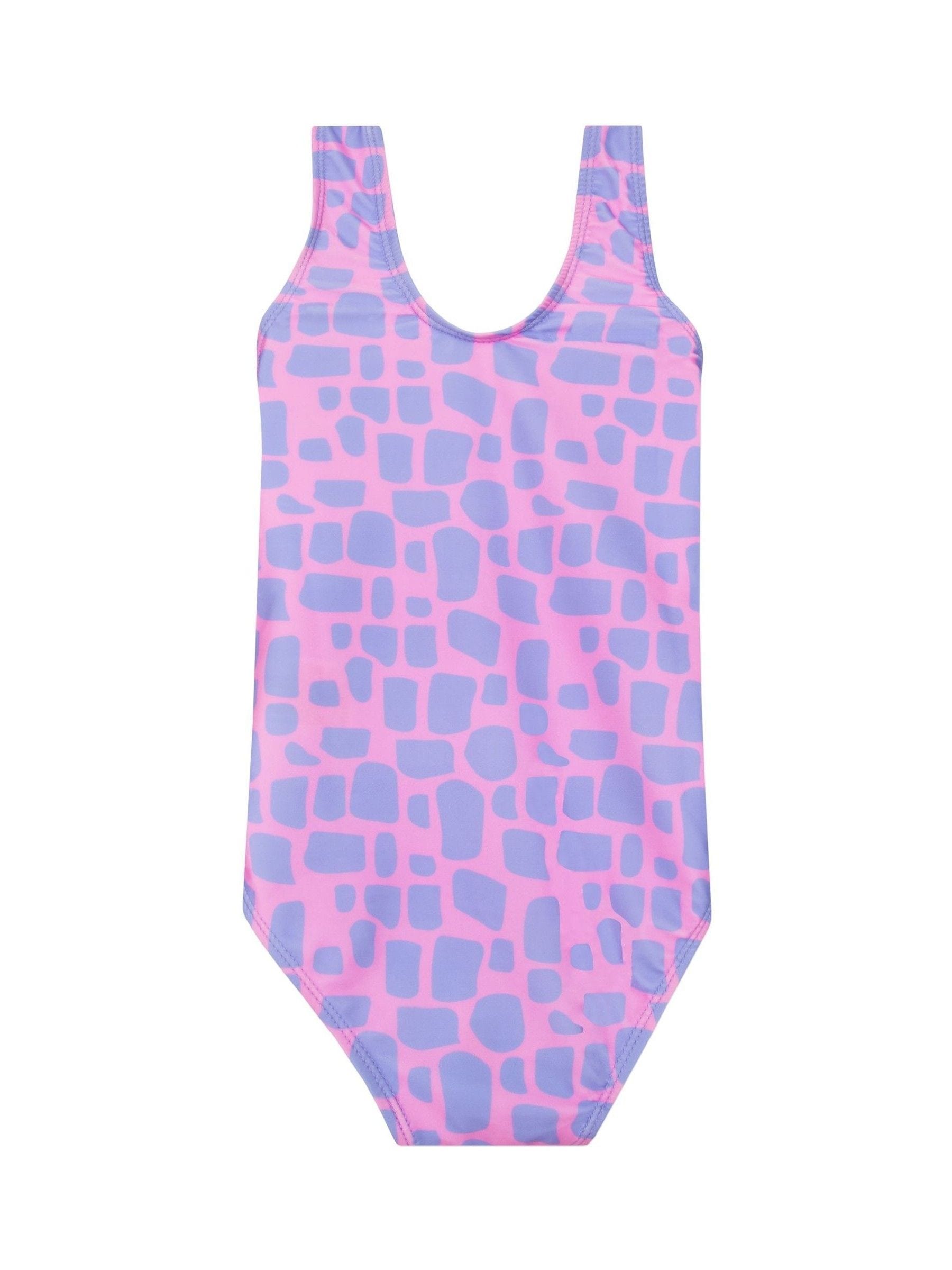 Harry Bear Pink Animal Print Pattern Swimsuit image 6