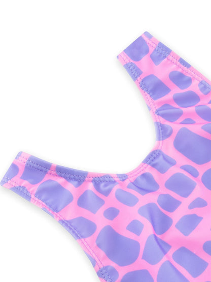 Harry Bear Pink Animal Print Pattern Swimsuit image 7