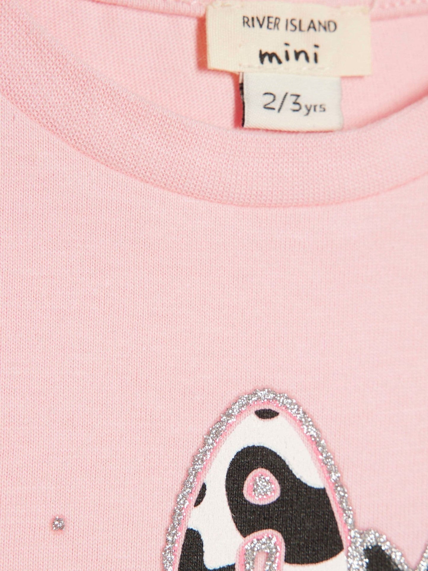 Dsiney Kidz - River Island Pink Forever Kind of Friend T-Shirt image 3
